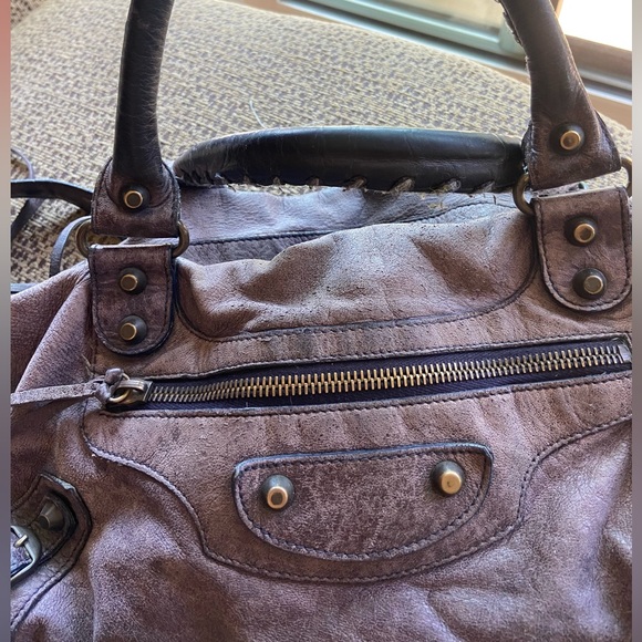 Authentic 2006 Balenciaga Twiggy bag in Ink 💜 - Picture 13 of 14